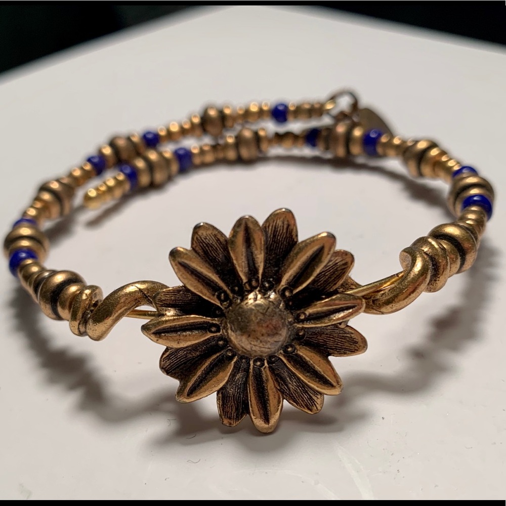 Vintage 66 alex and ani floral wrap